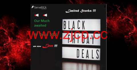 #黑五#servarica：加拿大vps，各种大硬盘vps，4-8T硬盘，100M/G口不限流量，月付$10起插图