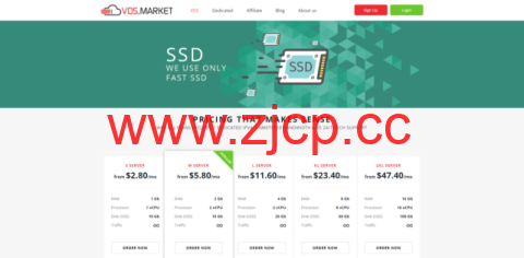 vds.market：新加坡vps/荷兰vps/德国vps/西班牙vps/乌克兰vps，1核/1GB内存/10GB SSD硬盘/不限流量/1Gbps端口，$3.4/月插图