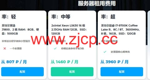 Adman：俄罗斯独服，赛扬 J1800/8GB内存/1TB硬盘/不限流量/100Mbps带宽，86元/月插图1