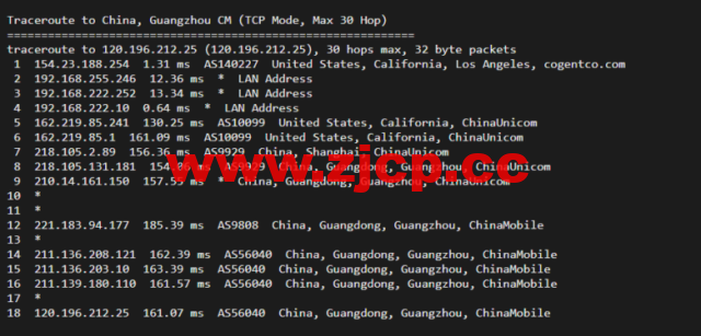 华纳云：美国独立服务器，E5-2660/16G内存/50MCN2+AS9929线路，简单测评插图16