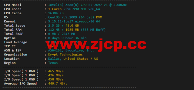 iON：美国便宜vps，达拉斯机房，1核/2G内存/50G SSD硬盘/2TB流量/1G端口，月付$8起，简单测评插图1