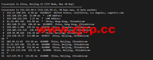 华纳云：cn2 gia+AS9929，美国云服务器简单测评插图16