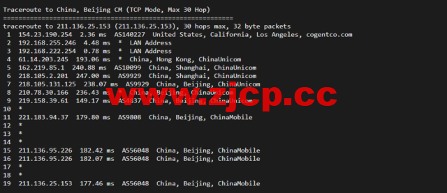 华纳云：cn2 gia+AS9929，美国云服务器简单测评插图19
