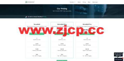 Stromonic：全新的WordPress 托管服务，附带免费 WAF、SSL 和 CDN，月付$29.95起，印度vps月付$2.95起，印度独服月付$33.95起插图