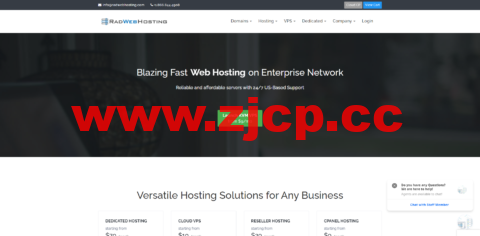Radwebhosting：全场7.5折优惠，KVM VPS月付$10.50起，独立服务器月付$79.00起插图