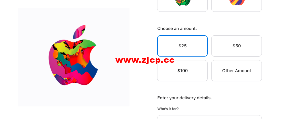 使用信用卡购买Gift Card礼品卡给美区Apple ID充值插图3