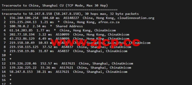 华纳云：香港(独立)服务器（10M带宽cn2），简单测评插图16