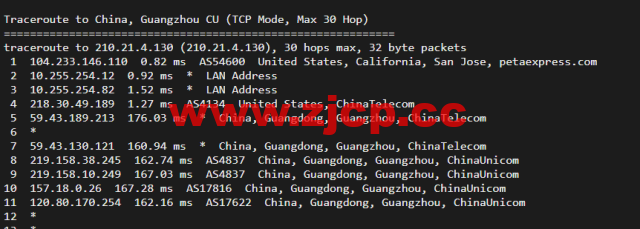 raksmart：美国圣何塞（硅谷）机房独立服务器，cn2 30M线路，机器性能/流媒体/线路等测评数据分享插图19