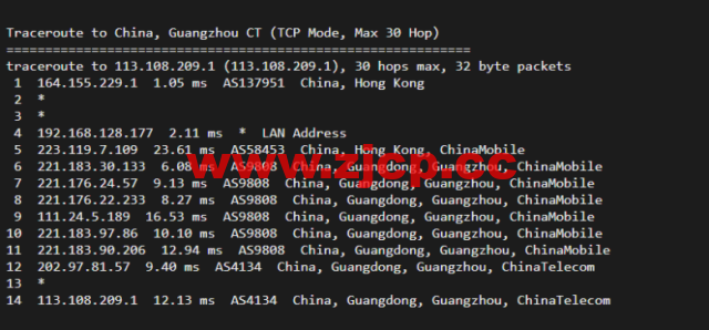 无忧云：香港葵湾机房vps，三网优化，1核/1G内存/50G硬盘/5G DDOS防御，月付45元起，附简单测评插图16