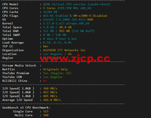 搬瓦工：DC9 CT CN2GIA线路，洛杉矶机房简单测评插图1