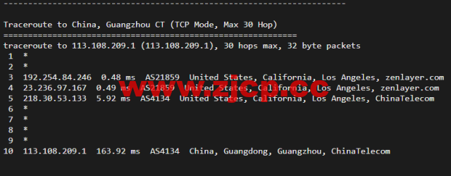 搬瓦工：DC8 ZNET（USCA_8），洛杉矶机房简单测评插图15
