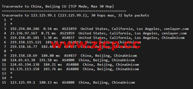 搬瓦工：DC8 ZNET（USCA_8），洛杉矶机房简单测评插图16