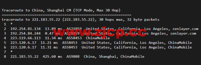 搬瓦工：DC8 ZNET（USCA_8），洛杉矶机房简单测评插图19