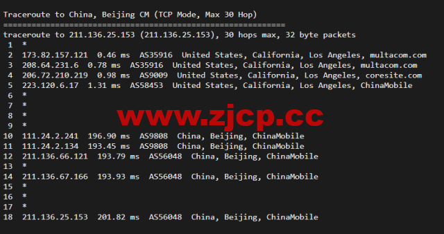 搬瓦工：DC4 MCOM（USCA_4）美国洛杉矶 Multacom 机房直连线路，简单测评插图19