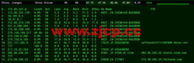 搬瓦工：日本大阪软银机房 Japan Equinix Osaka Softbank OS1 IDC（JPOS_1），简单测评插图12