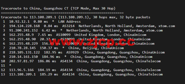搬瓦工：荷兰阿姆斯特丹 EUNL_9 机房联通高端路线 AS9929/AS10099，简单测评插图15