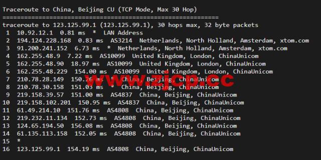 搬瓦工：荷兰阿姆斯特丹 EUNL_9 机房联通高端路线 AS9929/AS10099，简单测评插图16