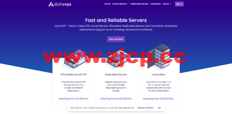 AlphaVPS：保加利亚大硬盘VPS，1核/512M内存/128G HDD硬盘/500G流量/1Gbps带宽，€15/年起插图