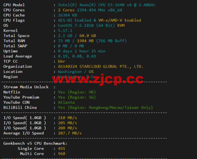 10gbiz：香港VPS云服务器（GIA+VIP）线路，简单测评插图1