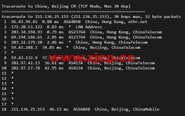 10gbiz：香港 VPS雲服務器（GIA+直連）线路，简单测评插图21