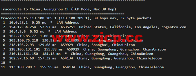 10gbiz：洛杉矶CU2 VIP云服务器（CU2 VIP）线路，简单测评