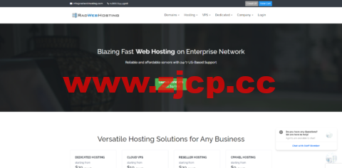 Radwebhosting：全场5折优惠，KVM VPS月付$7起，独立服务器月付$69.00起插图