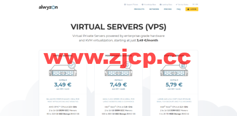 Alwyzon：奥地利VPS，2核(AMD EPYC)/2G内存//40G NVMe硬盘/20T流量，€35/年起插图