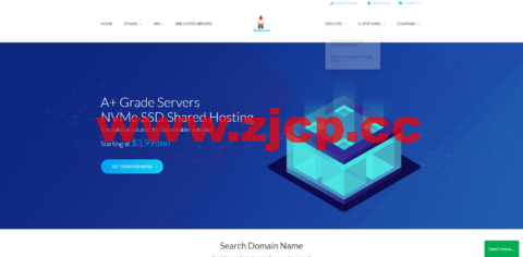 HostGnome：英国VPS，高防VPS，1核/2G内存/20GB NVMe硬盘/10TB流量/1Gbps带宽，$3.99/月起插图