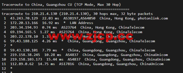 #五一促销#稳爱云：香港VPS，8折优惠，三网CN2 GIA线路，1核/1G内存/20G硬盘/500G流量/10M带宽，月付28元起，原生IP插图20