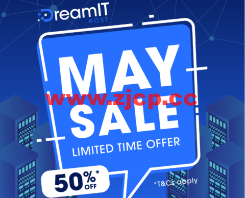 DreamHost：首购虚拟主机、Email、vps云服务器、CDN等5折优惠，月付低至$2.47插图