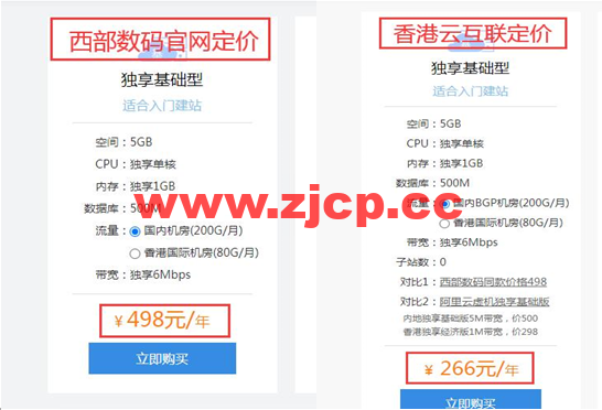 香港云互联：西部数码顶级代理，品牌虚拟主机最低价插图3