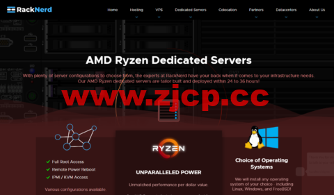 RackNerd：美国AMD Ryzen专用服务器$186.15/月起，160TB存储服务器$389/月，8C站群服务器$194.65/月插图