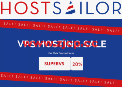 hostsailor：荷兰和罗马尼亚VPS 8折优惠，1核/256M内存/15GB HDD硬盘/256GB流量/1Gbps带宽，低至$1.99/月插图