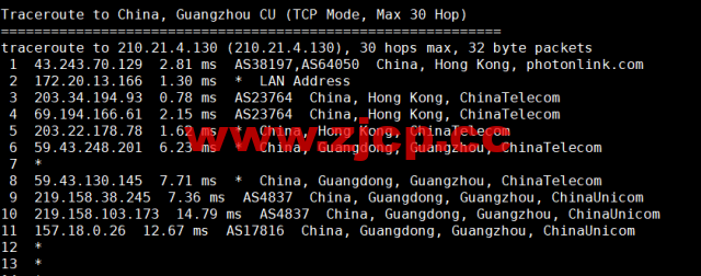 萝卜数据：香港CN2云服务器，月付$4.9起，附简单测评
