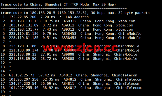 #全新上线#搬瓦工：香港限量版套餐，HK85 机房，移动 CMI 路线，折后年付74美元，简单测评插图16