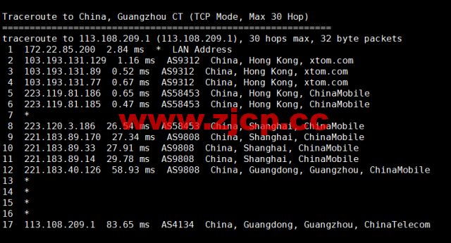 #全新上线#搬瓦工：香港限量版套餐，HK85 机房，移动 CMI 路线，折后年付74美元，简单测评插图17