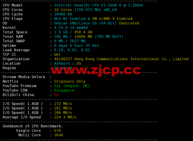 华纳云：新加坡高防服务器，E5-2660/16G内存/500G SSD/不限流量/10Mbps带宽，¥1600/月，附简单测评插图1