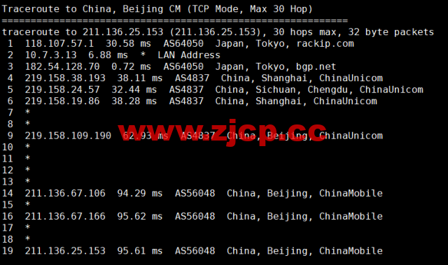 萝卜数据：日本CN2 BGP云服务器，電信去程163，回程CN2，移動聯通去程回程直连，月付$4.7起，原生IP，解锁tiktok，附简单测评插图21