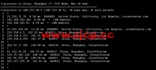 萝卜数据：美国cera大宽带云服务器，去程電信163，回程聯通4837，月付$4.7起，原生ip，解锁tiktok，附简单测评插图17