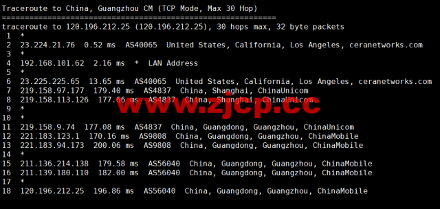 萝卜数据：美国cera大宽带云服务器，去程電信163，回程聯通4837，月付$4.7起，原生ip，解锁tiktok，附简单测评插图24