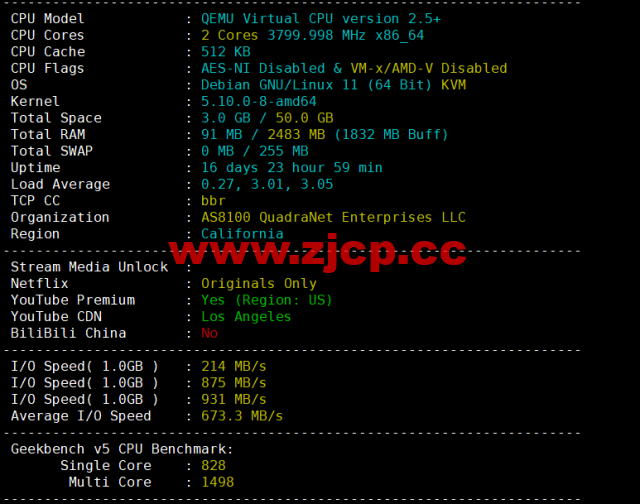 Virmach：AMD Ryzen VPS，$1.75/月起，洛杉矶机房，简单测评插图1