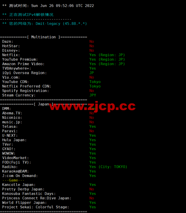 DMIT：日本CN2 GIA VPS，Premium系列，月付$19.9，原生IP，解锁tiktok、Netflix等流媒体，简单测评插图2