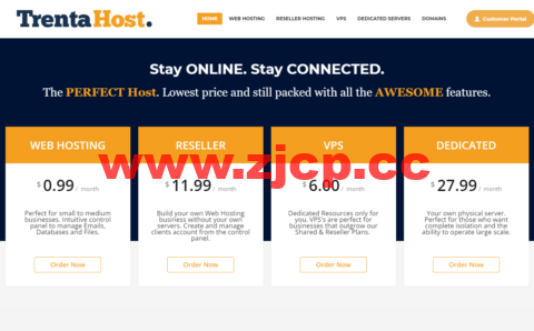 TrentaHost：美国高防服务器，波特兰机房，E3-12**/32G内存/500G硬盘/10TB流量/100Mbps带宽，$39.99/月，$299.88/年，免费20Gbps DDOS防护插图