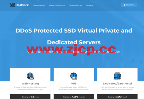 HostSlick：荷兰分销虚拟主机，100GB空间/不限流量/不限域名/不限子账号/独立IP，€12/半年插图