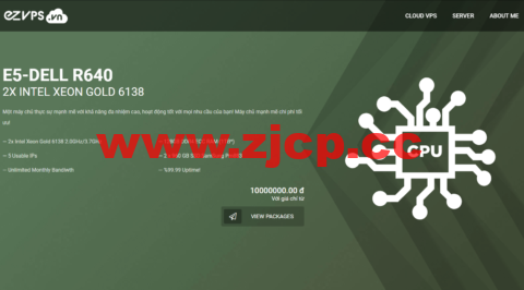 Ezvps：越南河内VPS，原生IP，1Gbps不限流量，支持Windows，月付28元起插图