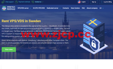 #上新#PQ.Hosting：瑞典斯德哥尔摩机房vps，1核/1G内存/15G NVME硬盘/不限流量/1Gbps带宽，€3.77/月起，支持windows