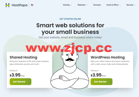 HostPapa：WordPress和外贸主机最高74%优惠，无限的SSD存储和电子邮件，免费域名注册，三年付低至$3.95/月插图