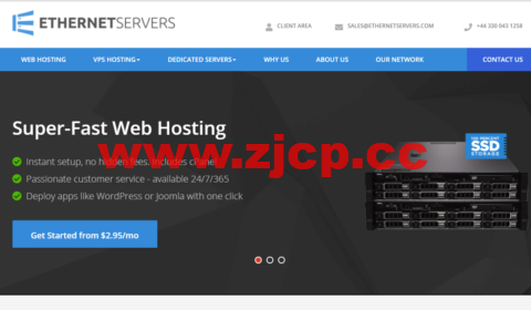 EtherNetservers：美国便宜vps，OpenVZ架构，1核/1G内存/30G硬盘/2TB流量/1Gbps带宽，$12/年起，可选洛杉矶/新泽西机房插图