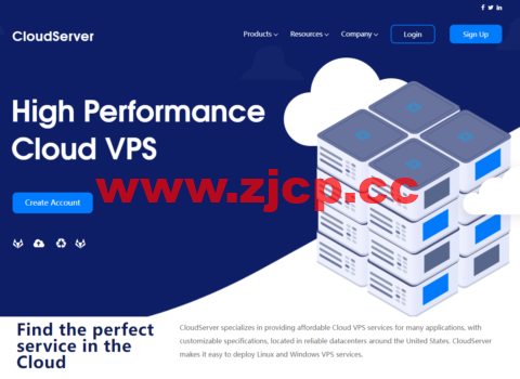 CloudServer：美国纽约10Gbps大带宽VPS促销，1核/4G内存/30GB NVMe硬盘/5TB流量/10Gbps带宽，$12/季起，可免费安装Windows