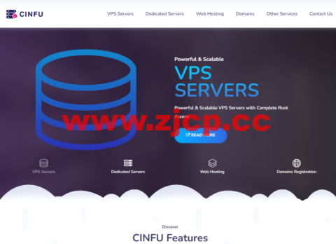 Cinfu：新用户五折优惠，免费按需 DDOS 保护高防VPS，OpenVZ虚拟架构，1核/2GB内存/50G硬盘/1Gbps带宽@不限流量，$3.76/月起插图